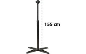Resim Kumtel Soba Ayağı Çok Amaçlı Lüks Alüminyum Ayak 155 CM 
