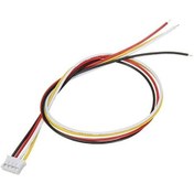Resim 2Mm 4Pin Jst Ph 20Cm Kablolu Konnektör Beyaz Takım (10 Adet) 