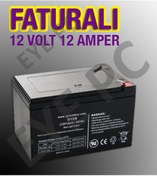 Resim Akülü Araç Uyumlu Kuru Tip Akü 12 Volt 12 Amp Akü 