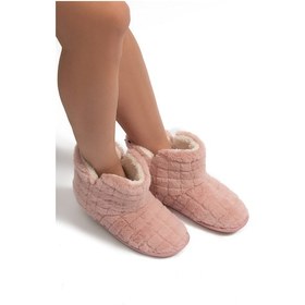 Resim Edi Peluş Kadın Ev Botu Pembe 37/41 PEMBE 
