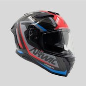 Resim Arwic AR939 Carboneyte Ece-R 22.06 Full Face Motosiklet Kaskı Siyah 