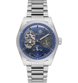 Resim Bigotti Erkek Kol Saati Esbg.b.10693-3 Metal Kordon 42 Mm Kasa Çapı Gümüş 