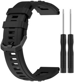 Resim Microsonic Amazfit T-Rex Ultra Kordon Silicone Sport Band (Amazfit T-Rex Ultra ile Uyumlu Kordon, Akıllı Saat Kayışı) 