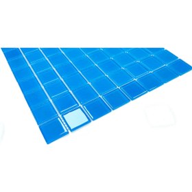 Resim MozaiKristaL Havuz, ve yaşam alanlarının tüm yüzeyleri için 38x38mm A.Mavi Kristal Mozaik ( 1 m2 Fiyatıdır ) 