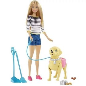 Resim Barbie ve Tuvalet Eğitimindeki Köpeği DWJ68 