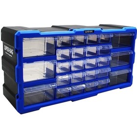 Resim 26lı 6byk+20kçk Yatay Monoblok Çekmece Seti 49.7x15.7x25cm 4593 