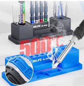 Resim Relife Rl-001k Yüksek Sıcaklığa Dayanıklı Kombinasyon Tipi Çok Amaçlı Saklama Kutusu Mavi 