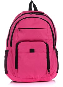 Resim DERİEND Unisex Laptop Bölmeli Spor Sırt Çantası Pembe 
