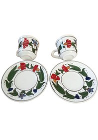 Resim El Yapımı 2'li Kahve Fincanı 