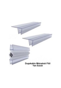 Resim Duşakabin Mıknatıslı Fitil-Alt Suluk Ve Yan Suluk Şeffaf 