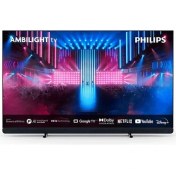 Resim Philips 65OLED909/12 65'' 164 Ekran Uydu Alıcılı 4K Ultra HD Google Ambilight Smart OLED TV 