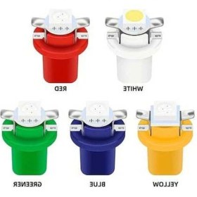 Resim Trendooze Turcoshop11 10 Adet 5050 Cob Neon Led Gösterge Işığı - Yüksek Parlaklık Beyaz Renk 12v 