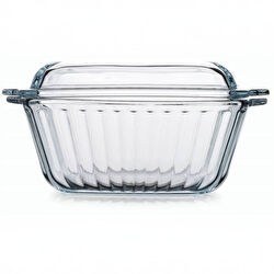 Resim 59039 Kare Kapaklı Borcam 1170cc Tencere 1 Adet 