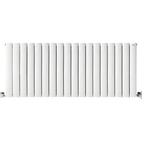 Resim 600mm x 1435mm Lilac Yüksek Isı Kapasiteli Dekoratif Yatay Beyaz Alüminyum Radyatör 
