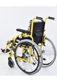 Resim K-090 Alüminyum Çocuk Tekerlekli Sandalye Katlanabilir 