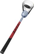 Resim ZHGM Aluminum VR Golf Club Attachment for Oculus Quest 2/ Meta Quest 2, VR Golf Club Handle Accessory with Realistic Rubber Grip& 2 Straps,(Red) 