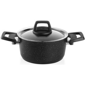 Resim Schafer Black Stone Tencere Seti 7 Parça-siyah 