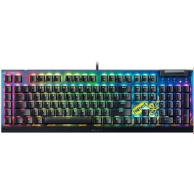 Resim Razer BlackWidow V4 X - Fortnite Edition RGB'li Mekanik Oyun Klavyesi (Sarı Anahtarlar, 6 özel makro tuşu, Doubleshot ABS tuş başlıkları) QWERTY US Düzeni | Fortnite 