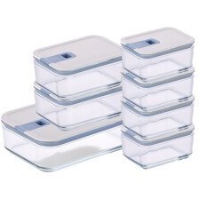 Resim Neoflam Perfect Seal Cam Saklama Kabı Seti 7 Parça 