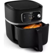 Resim Philips HD9880 Seri Airfryer Combi Xxl 8,3l Geniş Hacim 22'si Bir Arada Uzaktan Bağlantılı Ultra Premium Airfryer , Luciole Lambader Hediye 