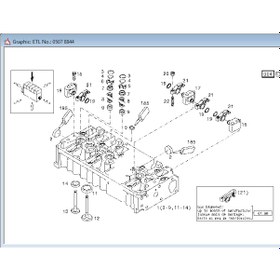 Resim 0428 5994 Otokar Sultan 125 Araçlar için Silindir Kapaği Komple 
