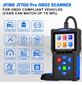 Resim JFind JF700 Pro Arıza Tespit Cihazı ve Batarya Test Cihazı 2 In 1 Tarayıcı Türkçe Dil Destekli 