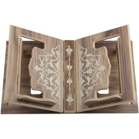 Resim Masaüstü Delikli Fonksiyonel Rahle Ahşap Masaüstü Rahle Kelebek 