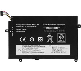 Resim RETRO Lenovo ThinkPad E470, E475, 01AV411 Notebook Bataryası 