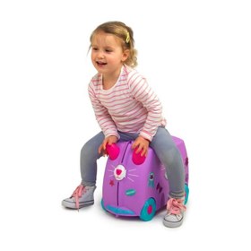 Resim Trunki Çocuk Bavulu - Kedi Cassie 
