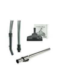 Resim Arçelik Uyumlu S 4240 C Süpürge Hortumu + Metal Boru + Emici Set (503244113) 