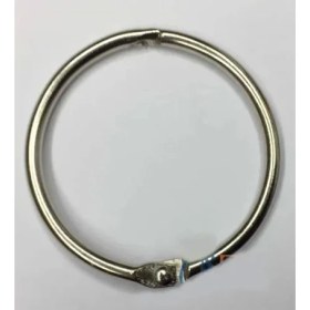 Resim Kilitli Yuvarlak Halka, 4cm - 1 Adet 