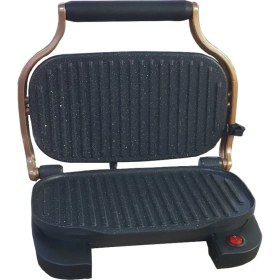 Resim Aksu Tost Makinesi Çok Amaçlı Dekoratif Mini Izgara ve Tost Makinesi 