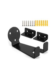 Resim Wezone Demir Bisiklet Askısı - 60kg Taşıma Kapasiteli Duvar Montajlı Siyah 