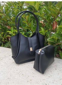 Resim Makyaj Çantalı Yavrulu Model Uzun Kol Askılı Kadın Omuz Çantası 