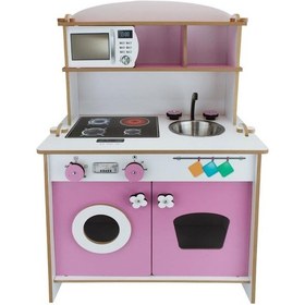 Resim ÇG83 Çocuk Oyun Mutfağı -Pembe 