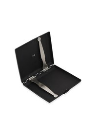 Resim Zekupp Siyah Sevimli Köpek Temalı Metal Sigara Tabakası N11.1279 