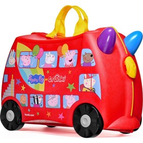 Resim Trunki Çocuk Bavulu - Peppa Pig Party Bus 