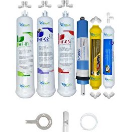 Resim Pemax Water Solutions Kapalı Kasa Su Arıtma Cihazlarına HFT 6'lı Pallas Mebran Mineral-Tatlandırıcı 