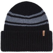 Resim Nordbron Allek Siyah Fitilli Çizgili Erkek Bere 