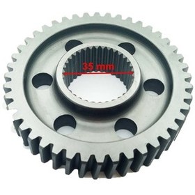 Resim Atv Atv Difransiyel Dişlisi 44T Iç 35X34 Frezeli 6 Delikli Öm 