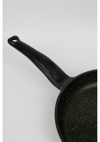 Resim Masterchef Aluminyum Döküm Tava 24 Cm Yeşil 