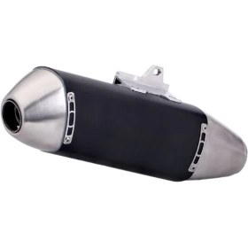 Resim Hasyılmaz S117 Evrensel Motosiklet Egzoz Susturucu Borusu 51MM 
