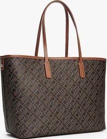 Resim Tommy Hilfiger Kadın Th Monoplay Tote Çanta Kahverengi 