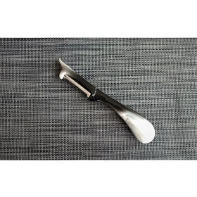 Resim Solingen Çift Bıçaklı Tırtıklı Domates Soyacak Ebruli Siyah 