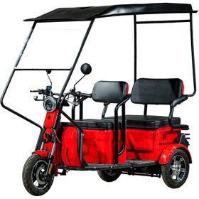 Resim JGR Motor Electra Kabinli 3 Tekerli Elektrikli Motosiklet 