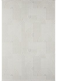 Resim Loopy Krem Halı Salon Oturma Odası Çocuk Odası Yatak Odası Halısı 623 Krem 