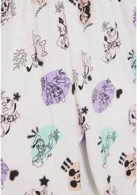 Resim Çimpa Minnie Bebe Pijama Takımı 21789 Lila 