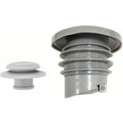 Resim Chuangyinshop 1 Adet Gri Banyo Mutfak Lavabo Tahliye Süzgeci Su Sızdırmaz Conta 