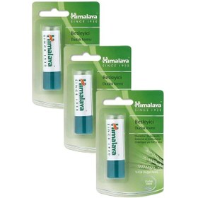 Resim Himalaya Buğday Tohum Yağı İçerikli Besleyici Dudak Bakım Kremi 3 x 4.5 G 