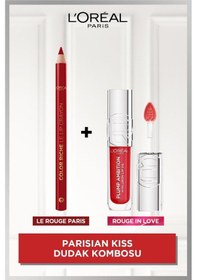 Resim Parisian Crush Lips Dudak Kombosu Color Riche Dudak Kalemi 300+ Plump Ambition Dudak Parlatıcısı 380 pktddkparlklm2-10749 Diğer 